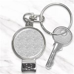 Light Grey Snake Nail Clippers Key Chain