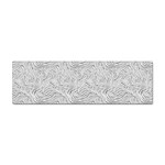 Light Grey Snake Sticker (Bumper)