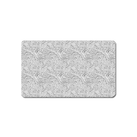 Light Grey Snake Magnet (Name Card) from ArtsNow.com Front