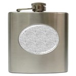 Light Grey Snake Hip Flask (6 oz)