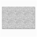 Light Grey Snake Postcard 6 x 4  (Pkg of 10)