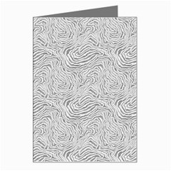Light Grey Snake Greeting Card from ArtsNow.com Left