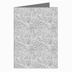 Light Grey Snake Greeting Cards (Pkg of 8) from ArtsNow.com Left