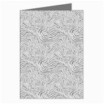 Light Grey Snake Greeting Cards (Pkg of 8)