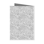 Light Grey Snake Mini Greeting Cards (Pkg of 8)
