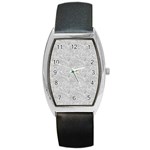 Light Grey Snake Barrel Style Metal Watch