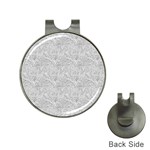 Light Grey Snake Hat Clips with Golf Markers