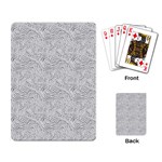 Light Grey Snake Playing Cards Single Design (Rectangle)