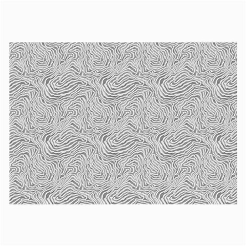 Light Grey Snake Large Glasses Cloth from ArtsNow.com Front