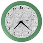 Light Grey Snake Color Wall Clock