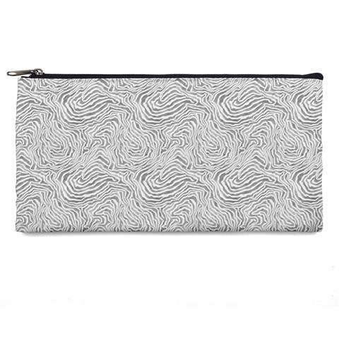 Light Grey Snake Pencil Cases from ArtsNow.com Front