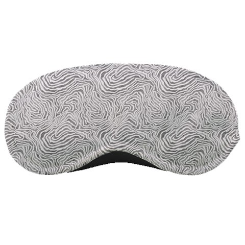 Light Grey Snake Sleep Mask from ArtsNow.com Front