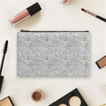 Light Grey Snake Cosmetic Bag (Medium)