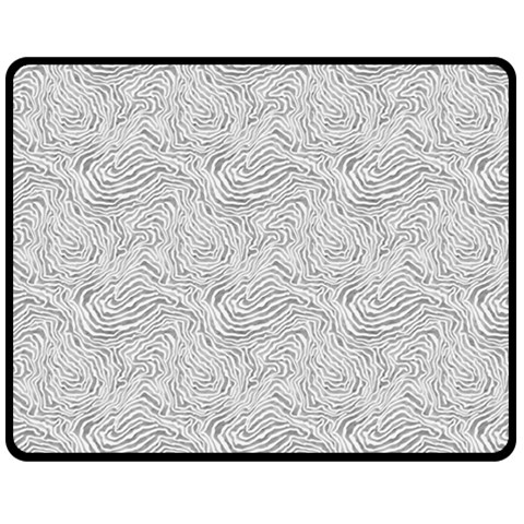 Light Grey Snake 60  x 50  Fleece Blanket (Medium) from ArtsNow.com 60 x50  Blanket Front