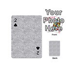 Light Grey Snake Playing Cards 54 Designs (Mini)
