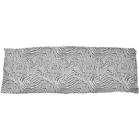 Light Grey Snake 71 x25  Body Pillow Case Dakimakura (Two Sides) from ArtsNow.com Front
