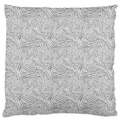 Light Grey Snake Large Cushion Case (Two Sides) from ArtsNow.com Front