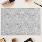 Light Grey Snake Cosmetic Bag (XXL)