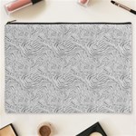 Light Grey Snake Cosmetic Bag (XXXL)