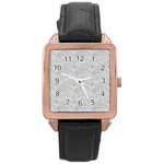 Light Grey Snake Rose Gold Leather Watch 
