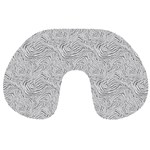 Light Grey Snake Travel Neck Pillow