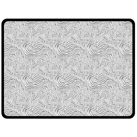 Light Grey Snake 80  x 56  Two Sides Fleece Blanket (Large) from ArtsNow.com 80 x60  Blanket Front