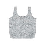 Light Grey Snake Full Print Recycle Bag (S)