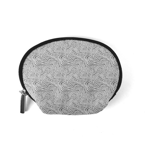 Light Grey Snake Accessory Pouch (Small) from ArtsNow.com Back