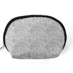 Light Grey Snake Accessory Pouch (Medium) from ArtsNow.com Back
