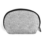 Light Grey Snake Accessory Pouch (Large)