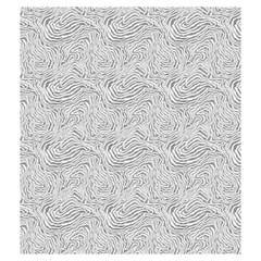 Light Grey Snake Drawstring Pouch (Medium) from ArtsNow.com Back