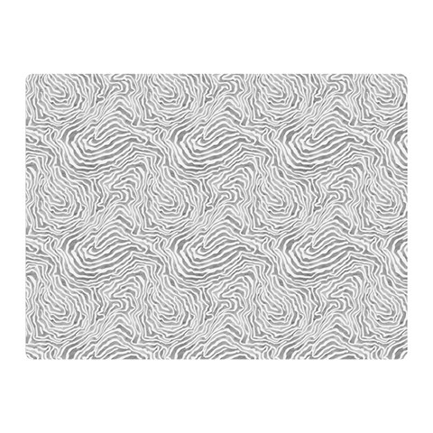 Light Grey Snake 35  x 27  Two Sides Premium Plush Fleece Blanket (Mini) from ArtsNow.com 35 x27  Blanket Front