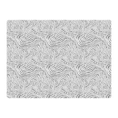 Light Grey Snake 35  x 27  Two Sides Premium Plush Fleece Blanket (Mini) from ArtsNow.com 35 x27  Blanket Front