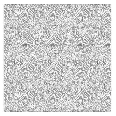 Light Grey Snake 36  x 36  Square Satin Scarf from ArtsNow.com Front