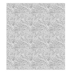 Light Grey Snake Duvet Cover Double Side (King Size) from ArtsNow.com Front