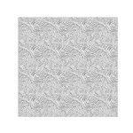 Light Grey Snake 30  x 30  Large Square Satin Scarf