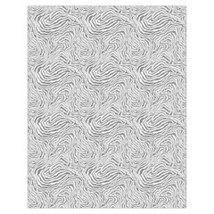 Light Grey Snake Toiletries Pouch from ArtsNow.com Back