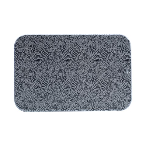 Light Grey Snake Open Lid Metal Box (Silver)   from ArtsNow.com Front