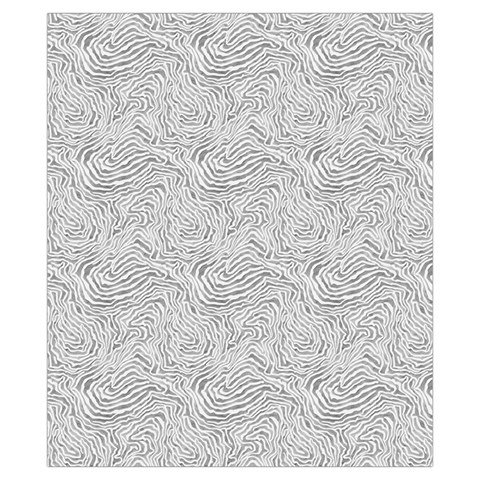 Light Grey Snake Drawstring Pouch (XS) from ArtsNow.com Front