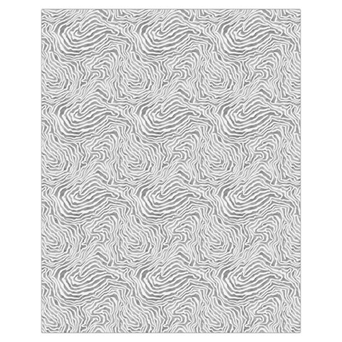 Light Grey Snake Drawstring Pouch (XL) from ArtsNow.com Front