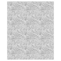 Light Grey Snake Drawstring Pouch (XL) from ArtsNow.com Back