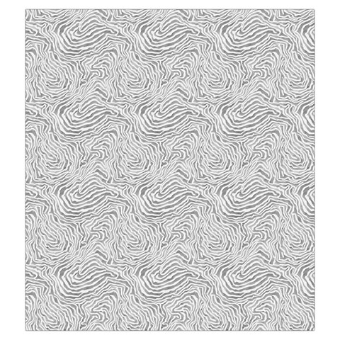 Light Grey Snake Drawstring Pouch (2XL) from ArtsNow.com Front