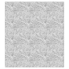Light Grey Snake Drawstring Pouch (2XL) from ArtsNow.com Back