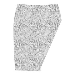 Light Grey Snake Midi Wrap Pencil Skirt from ArtsNow.com  Front Right 