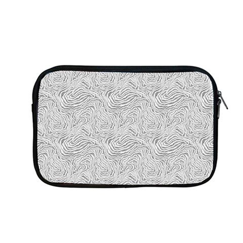 Light Grey Snake Apple MacBook Pro 13  Zipper Case from ArtsNow.com Front