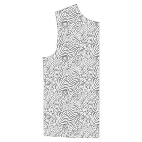 Light Grey Snake Kid s Button Up Puffer Vest from ArtsNow.com Front Right