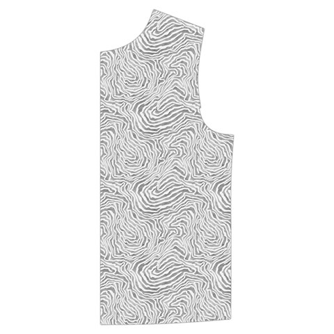 Light Grey Snake Kid s Button Up Puffer Vest from ArtsNow.com Front Left