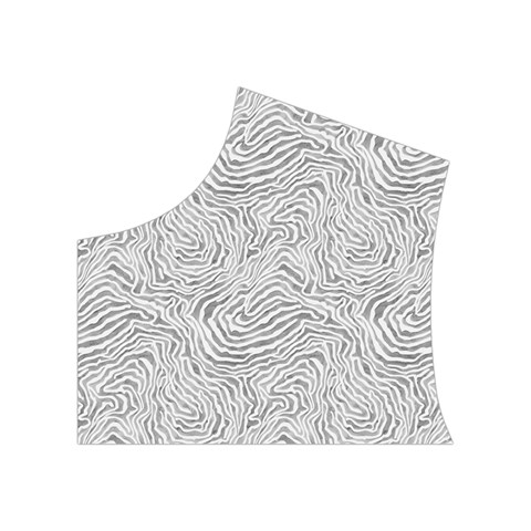Light Grey Snake Women s Button Up Vest from ArtsNow.com Top Left