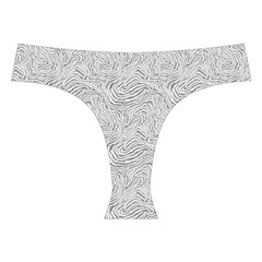 Light Grey Snake Cross Back Hipster Bikini Set from ArtsNow.com Front Under