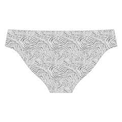 Light Grey Snake Cross Back Hipster Bikini Set from ArtsNow.com Back Under